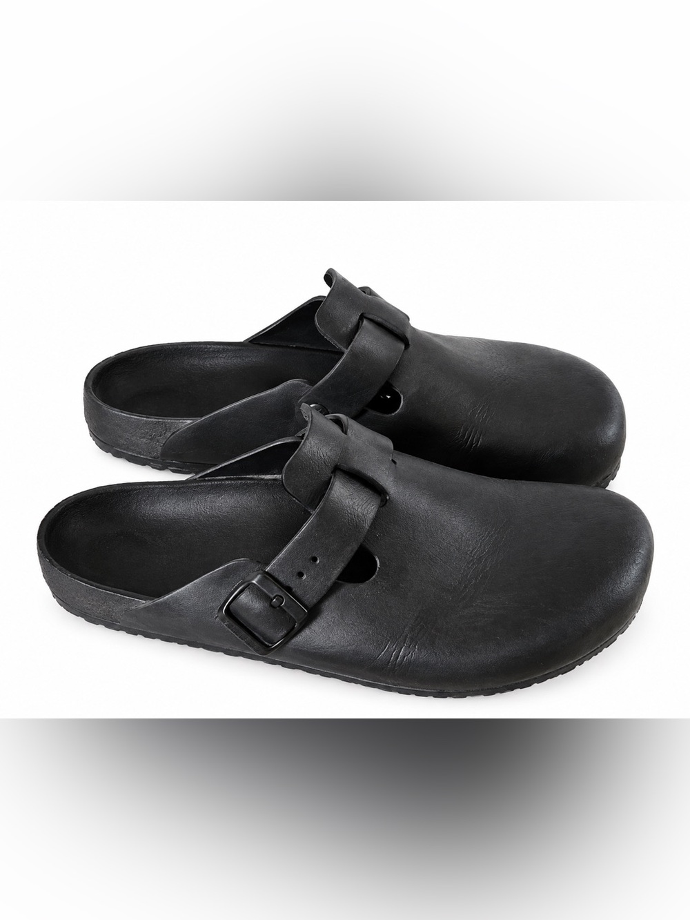 Birkenstock Unisex Black Boston EVA Clogs US Ladies Size 11,M9 EU 42